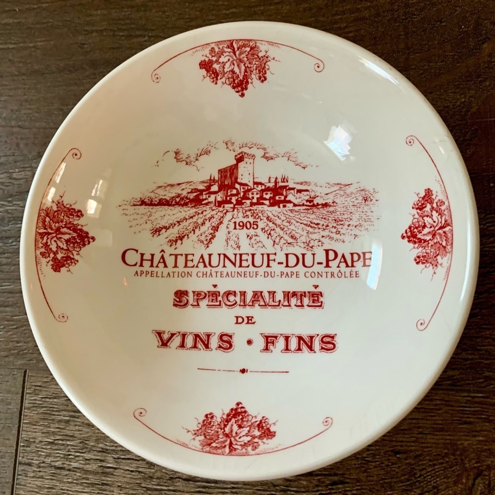 Royal Stafford Chateauneut Du Pape Carly Dodsley Dinner Bowl Vineyard England